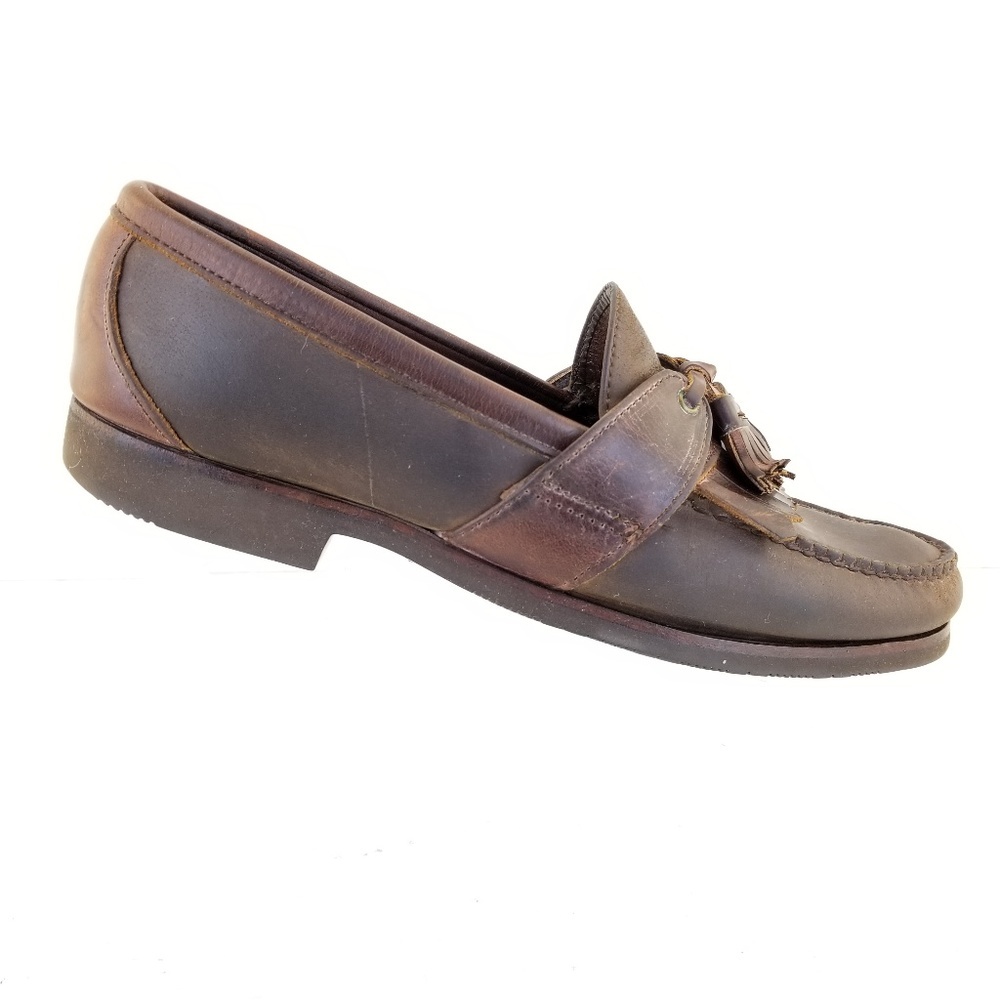 Allen Edmonds Enfield Loafers Slip On Moc Tassel B